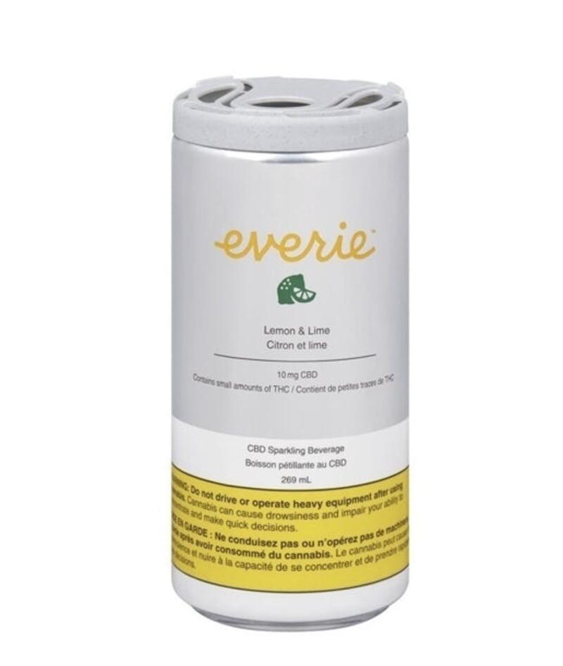 Everie Lemon & Lime CBD Sparkling Water 1x269ml