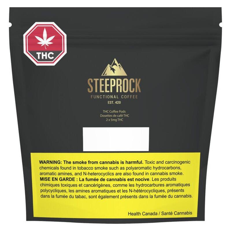 Steeprock Functional Coffee est. 420 | THC Coffee Pods 2 Pack