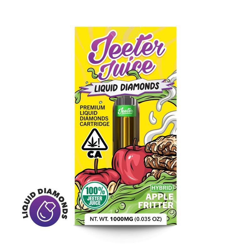 Jeeter Juice Liquid Diamonds 1G Cartridge - Apple Fritter
