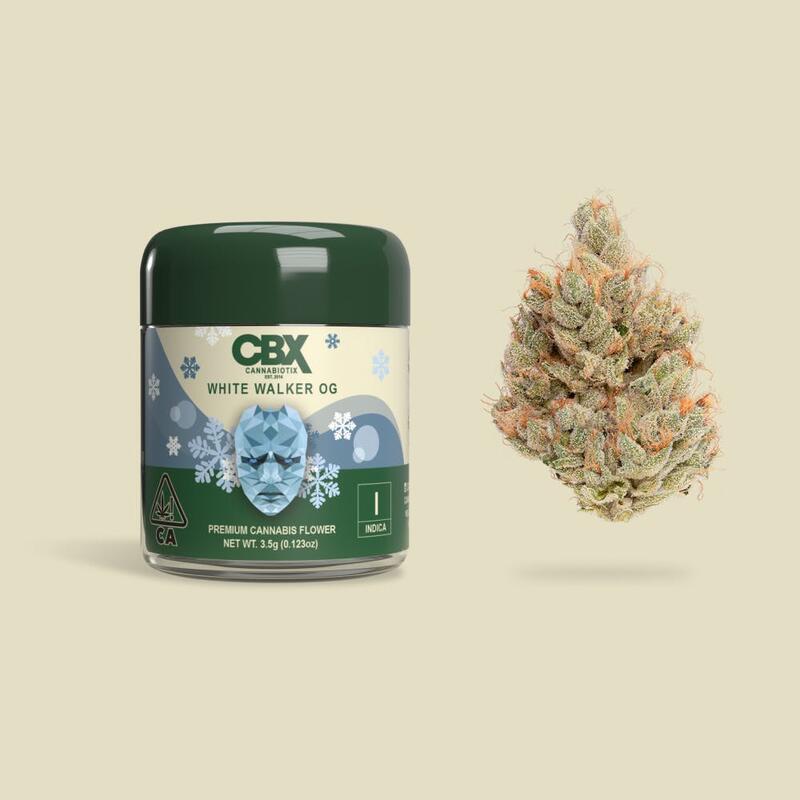 CBX White Walker OG Premium Cannabis Flower  27.9% THC - Indica