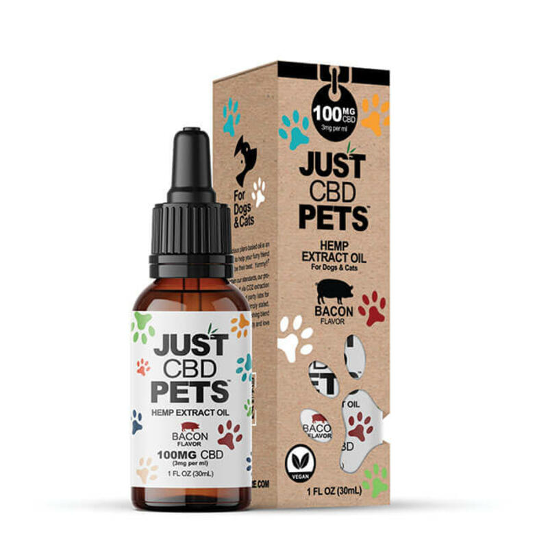 CBD Oil For Dogs – Bacon Flavored