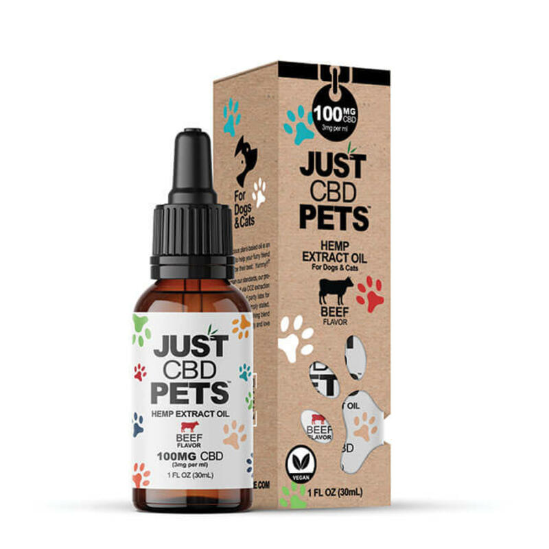 CBD Oil For Dogs – Beef Flavored