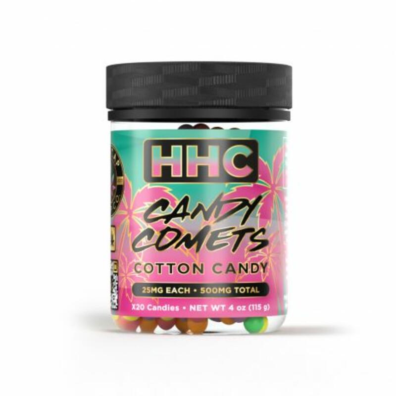 HHC Candy Comets Cotton Candy – 500mg