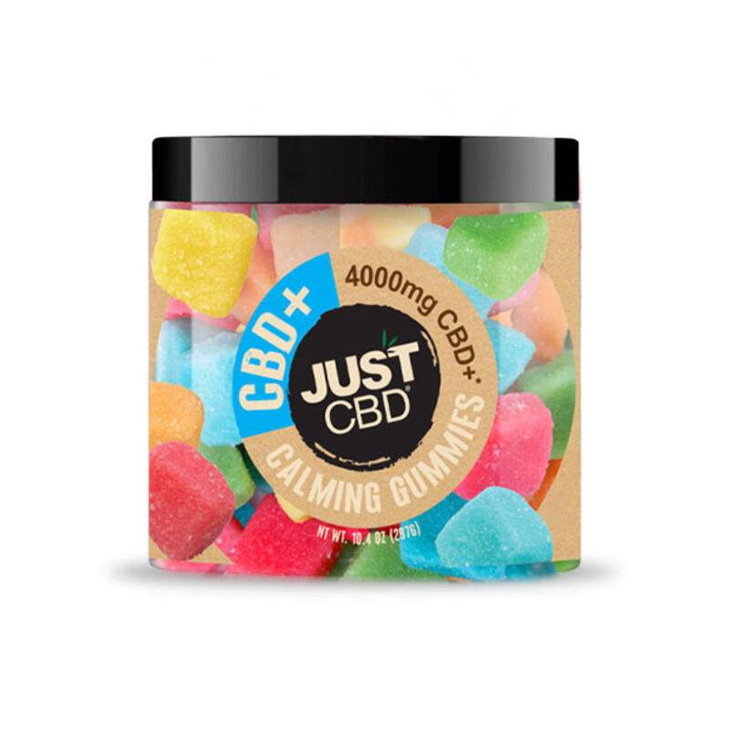 CBD+ Sour Neon Cubes Calming Gummies – 4000mg