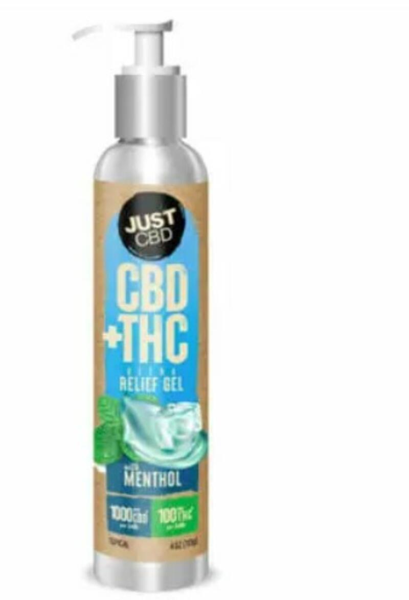 CBD+THC Ultra Relief Gel with Menthol 4oz