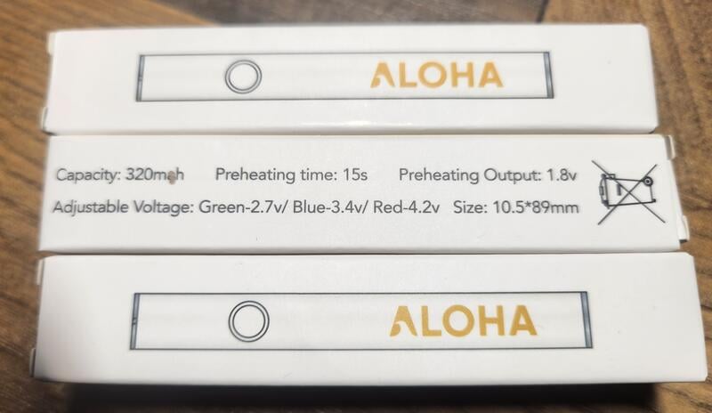 Battery for Aloha Cartridges - 3 settings