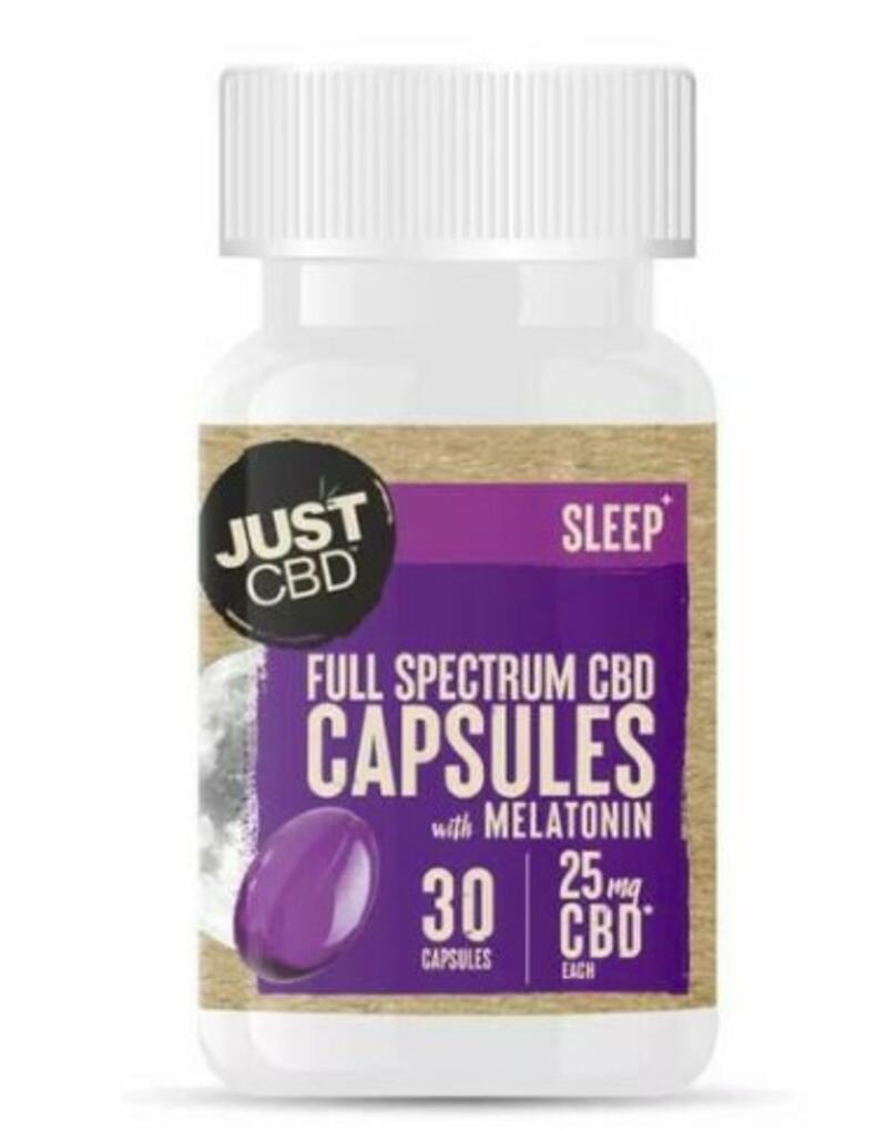 Full Spectrum CBD Gel Capsules with Melatonin