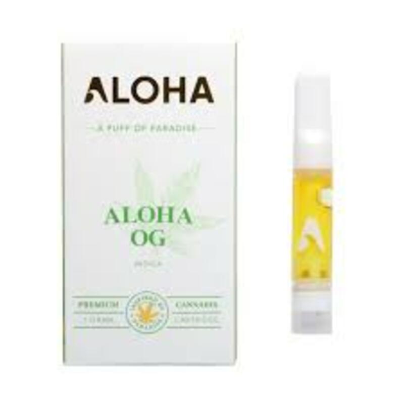 Aloha OG Premium Distillate Cartridge 1 gram - Indica