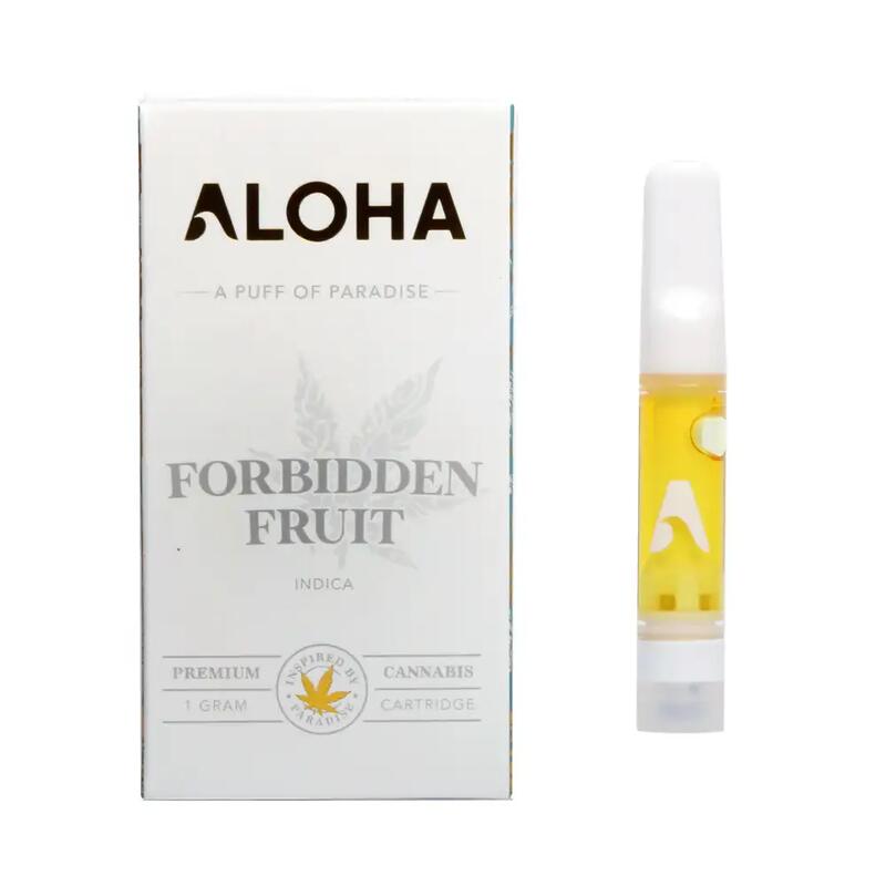 Forbidden Fruit Indica Cartridge 1 gram from Aloha