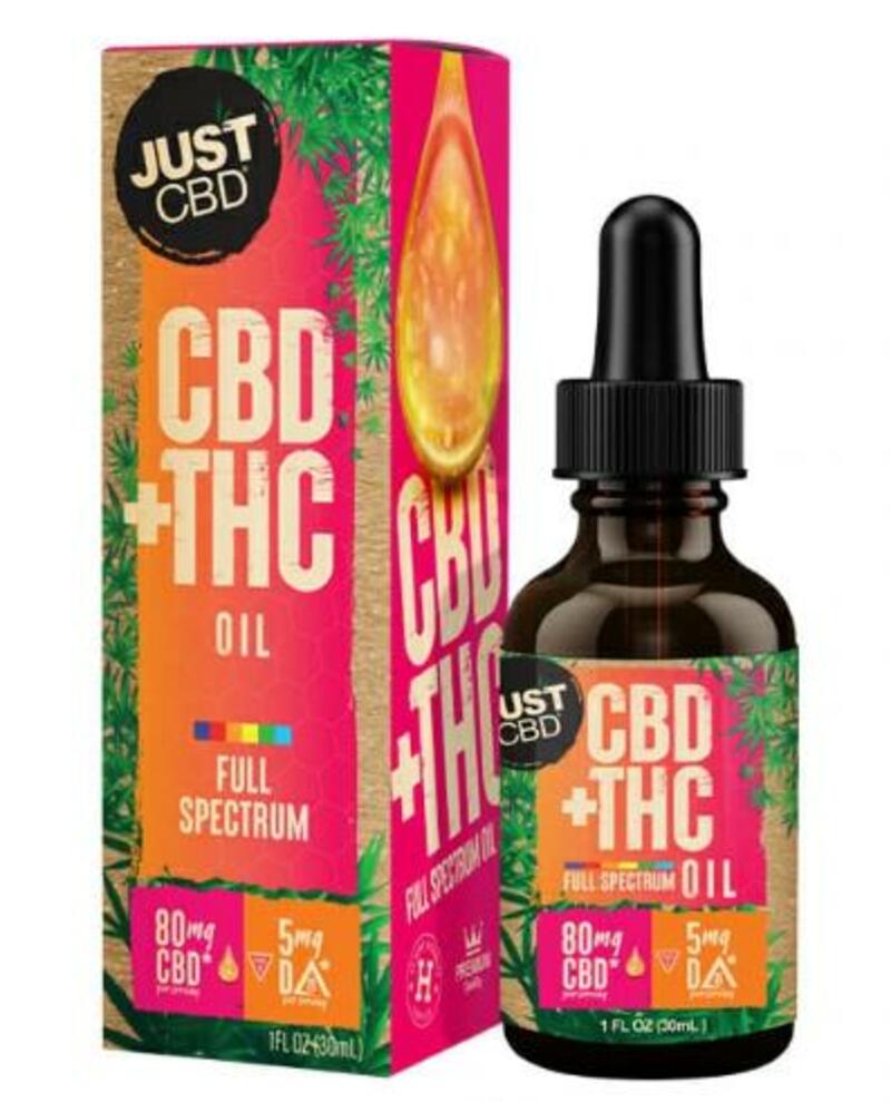 CBD + THC Full Spectrum Oil