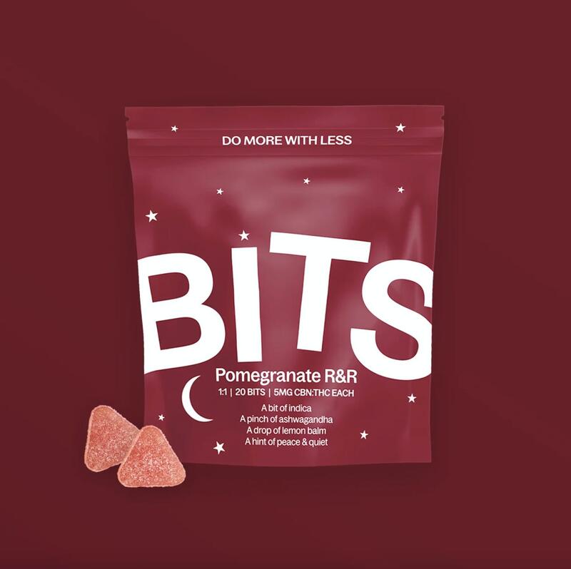 BITS - Gummies Pomegranate R&R (I-CBN) 20pk