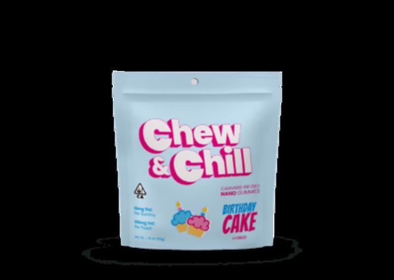 Chew & Chill - Birthday Cake NANO Gummies