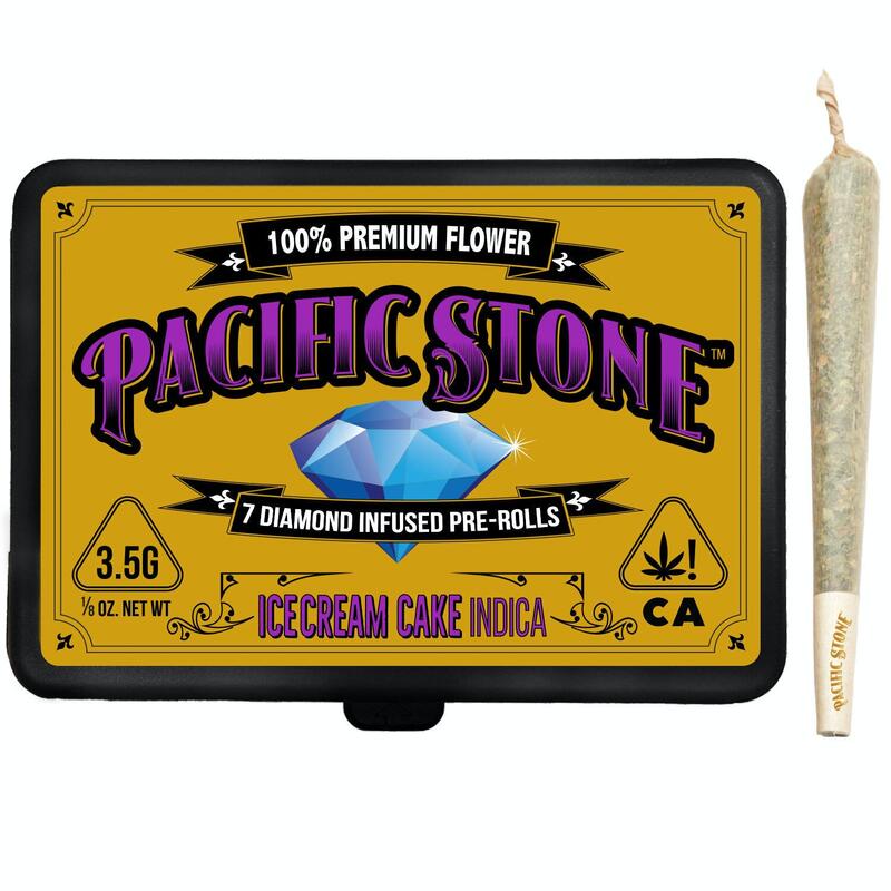 Pacific Stone | Ice Cream Cake Indica Infused Pre-Rolls 7pk (3.5g)