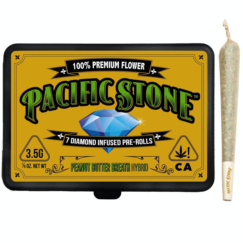 Pacific Stone | Peanut Butter Breath Hybrid Infused Pre-Rolls 7pk (3.5g)