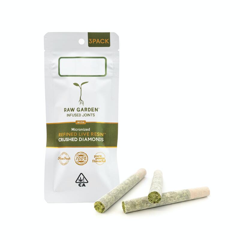 Yuzu Blossom RLR™ Crushed Diamonds Infused (3) 0.5g Joints