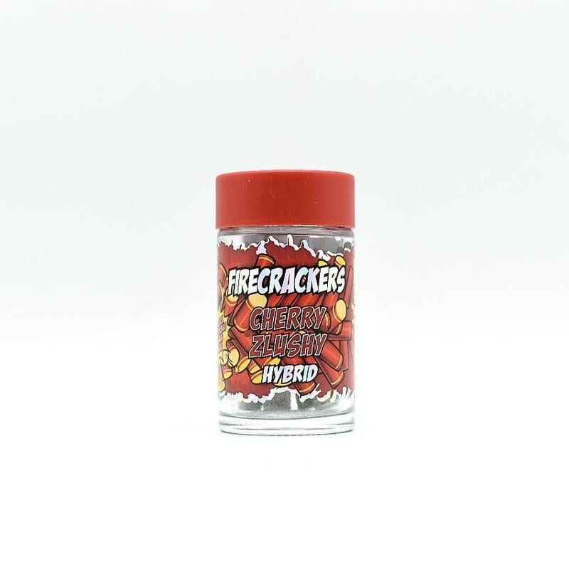 Firecrackers -Cherry Zlushy Infused Prerolls 5pk (3g)