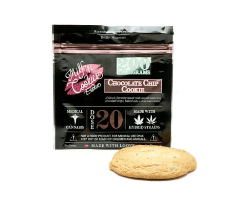 Milf 'n Cookies Edibles - Chocolate Chip Cookie (200mg)