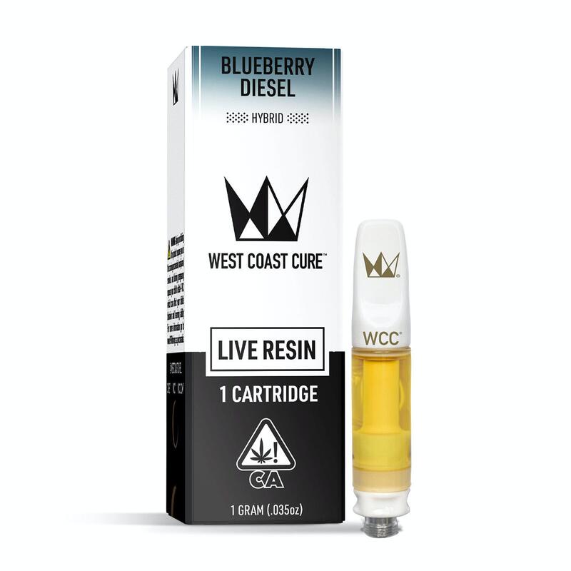 Blueberry Diesel Live Resin Cartridge - 1g