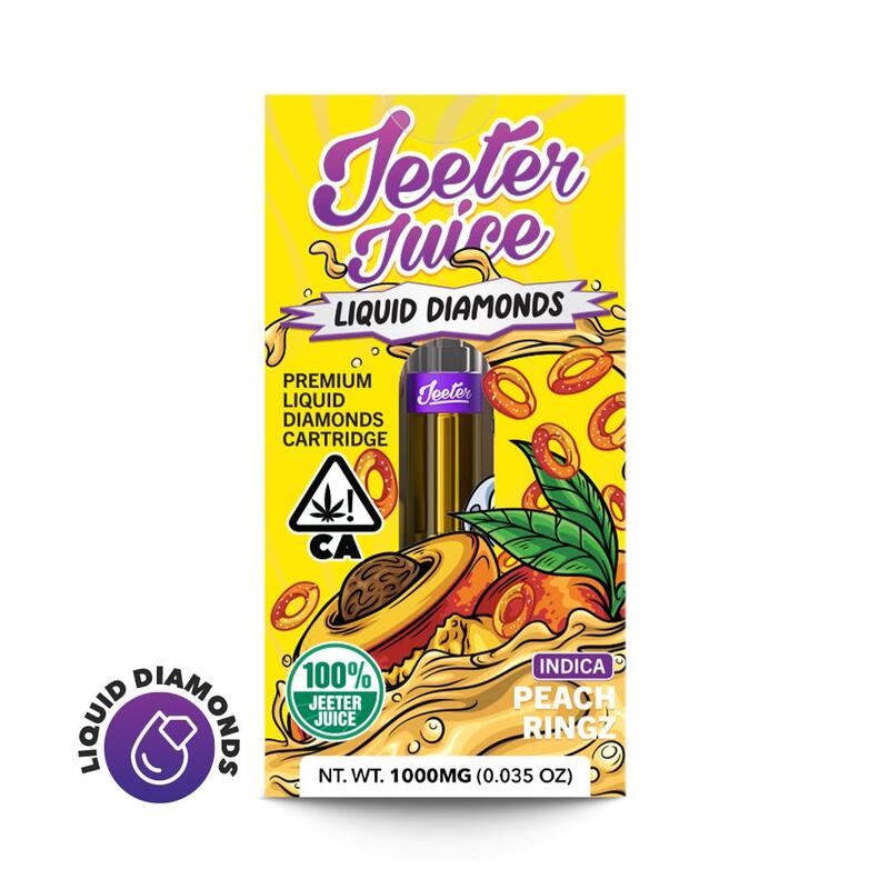Jeeter Juice Liquid Diamonds - Peach Ringz