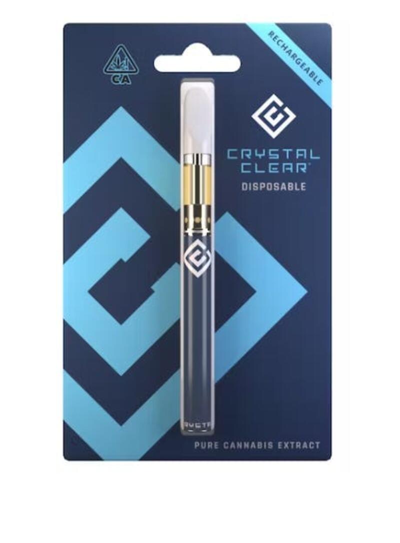 Crystal Clear - Crystal Clear: 1g Disposable Vape Pen - Gary Payton