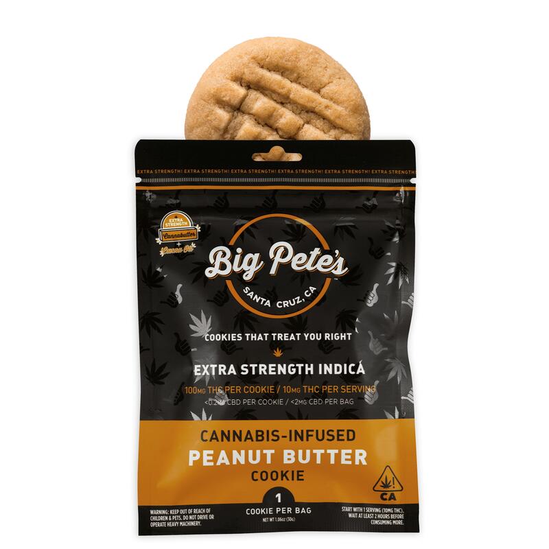 Extra Strength 100MG Peanut Butter Cookie