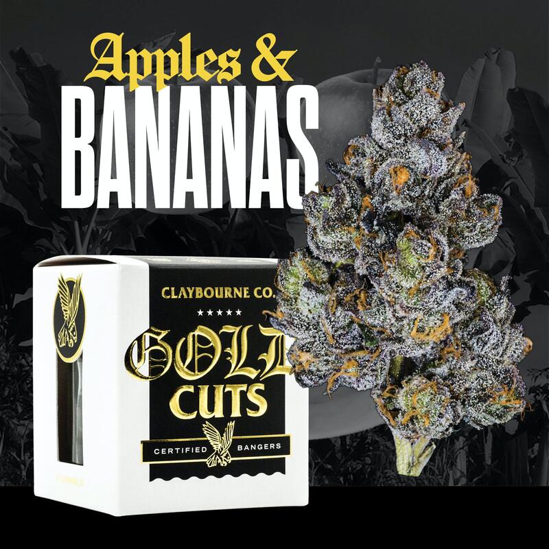 Apples & Bananas (3.5g) - Gold Cuts