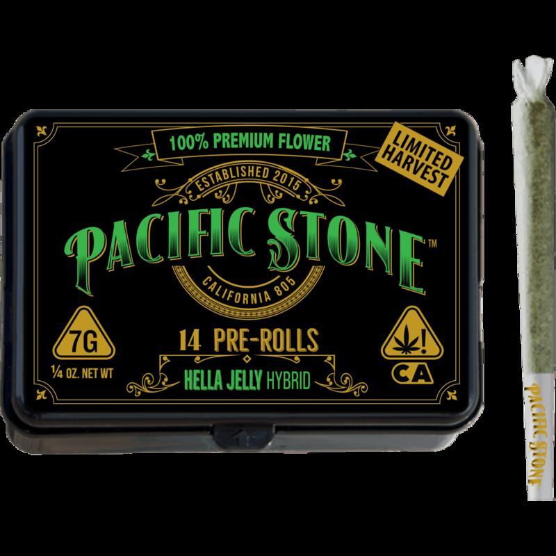 Pacific Stone | Hella Jelly Hybrid Pre-Rolls 14pk (7g)