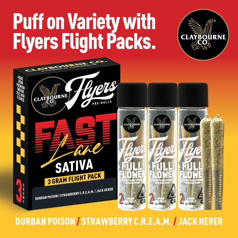 Fast Lane Sativa Variety Pack (3g)