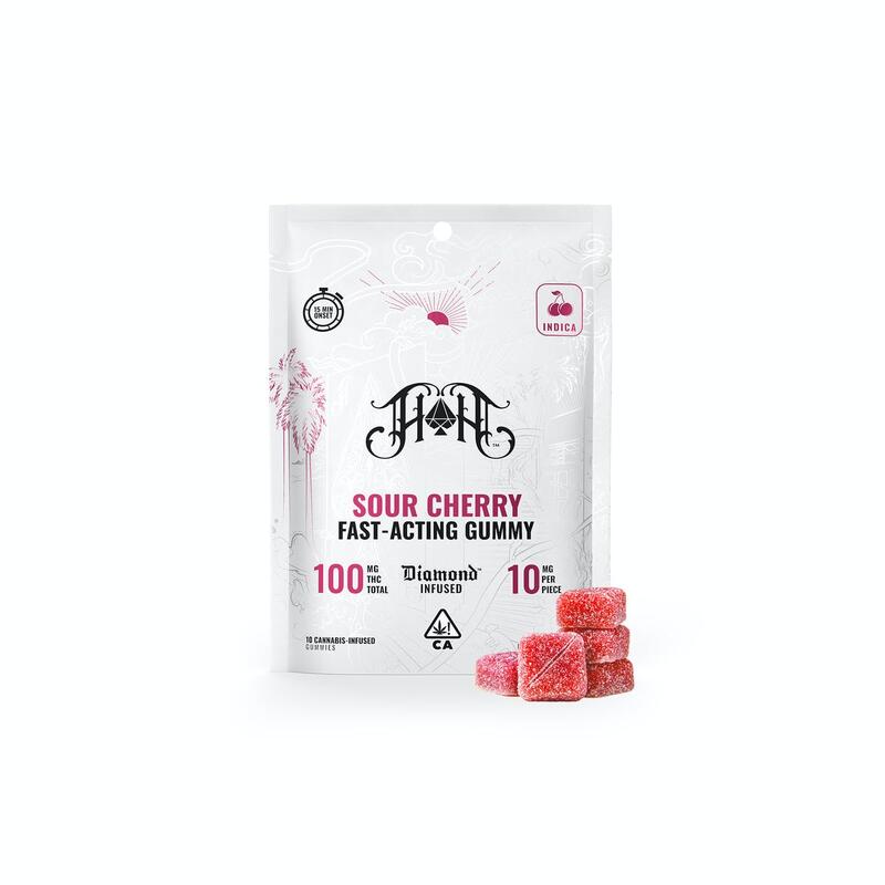 Fast-Acting Cannabis Infused Gummy - Sour Cherry