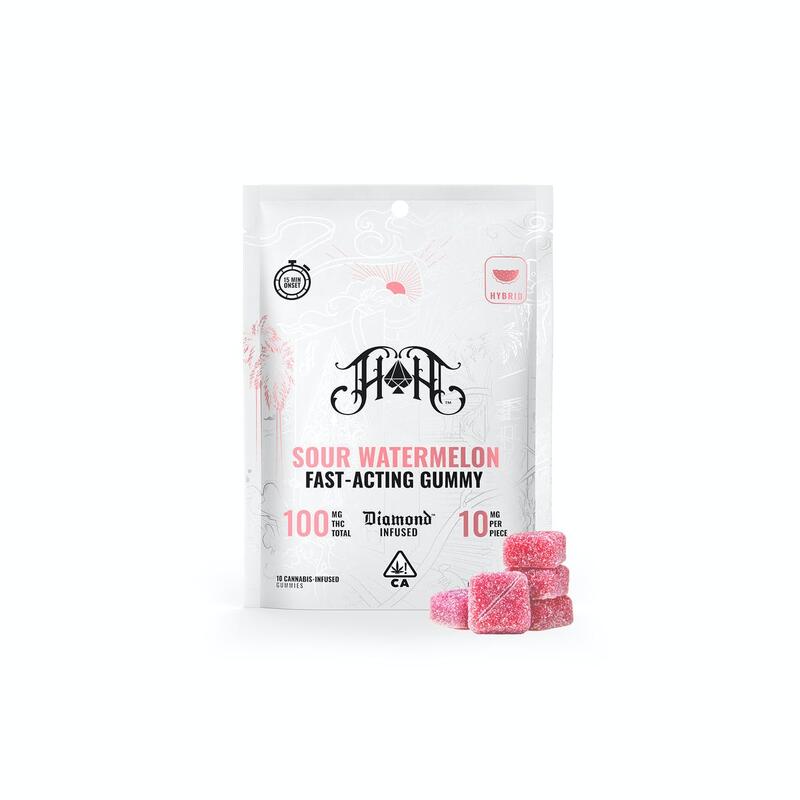 Fast-Acting Cannabis Infused Gummy - Sour Watermelon