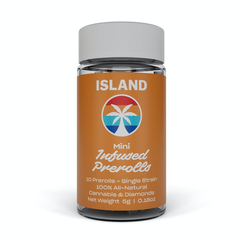 Island Infused Minis Preroll 10-Pack: Papaya Rose (Hybrid)