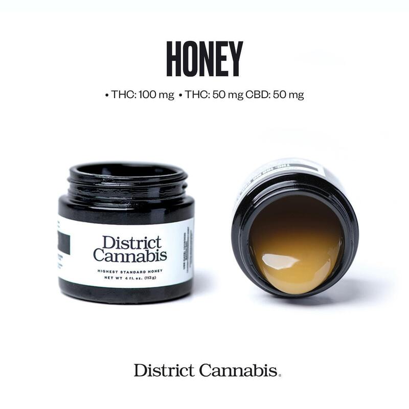 Infused Honey 1:1 (200mg CBD:THC) (SALE)