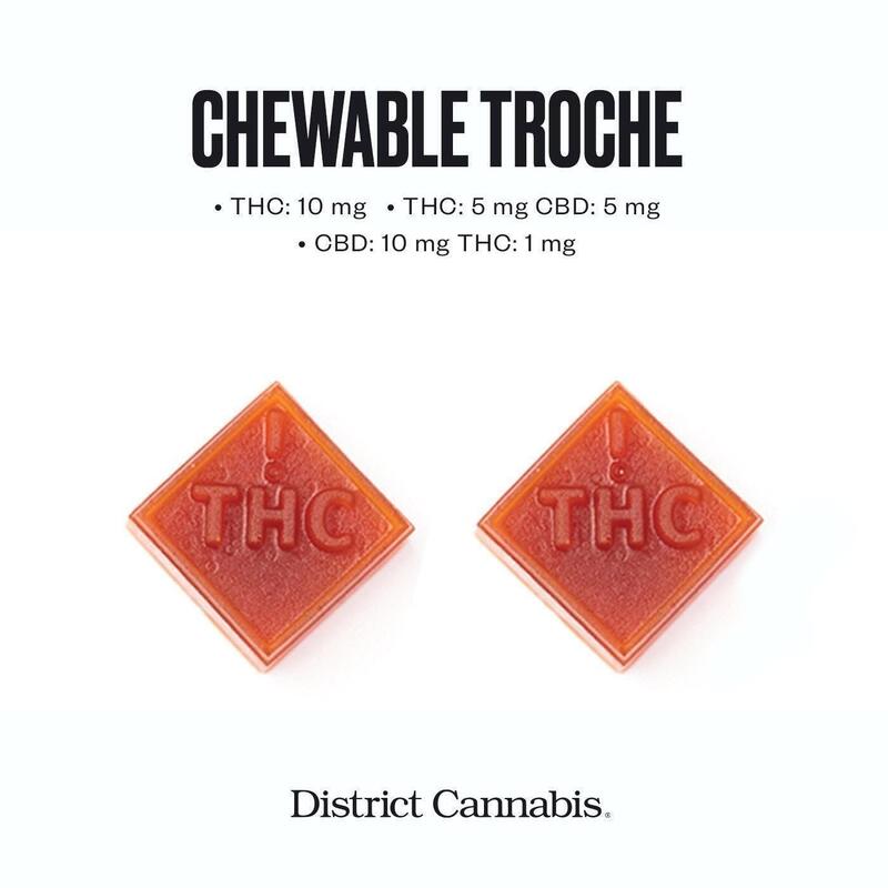 Chewable Troche: Watermelon-Mint (Single) (10mg)