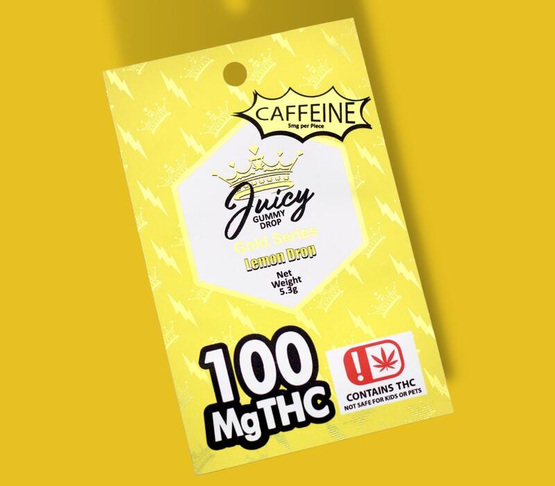Lemon Drop with Caffeine (Single) - 1000MG
