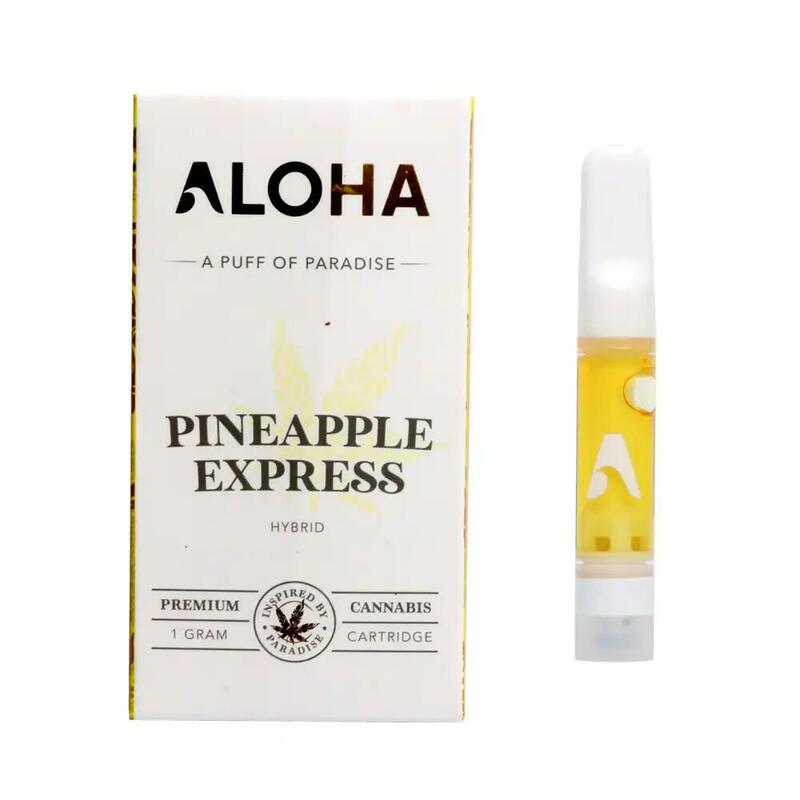 Aloha Carts Pineapple Express Cartridge 1 gram with premium distillate