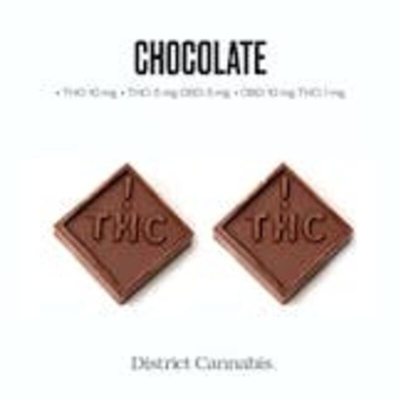 CBD Chocolates: Plain (10-Pack/10mg) (SALE)