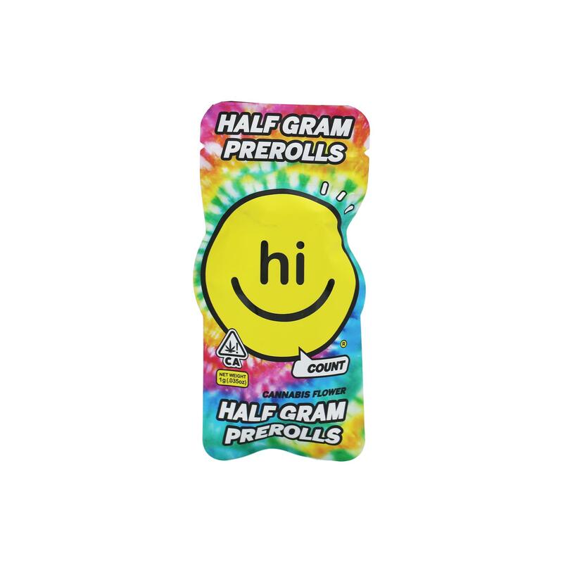 Hi Brand - Strawberry Ice - 1g - 2 pack pre rolls - .5g 2 Pack Indica
