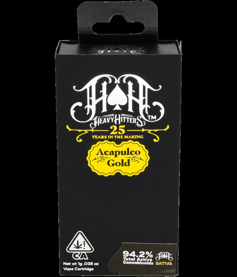 Heavy Hitters - Acapulco Gold - 1g Cartridge - Full Gram Sativa