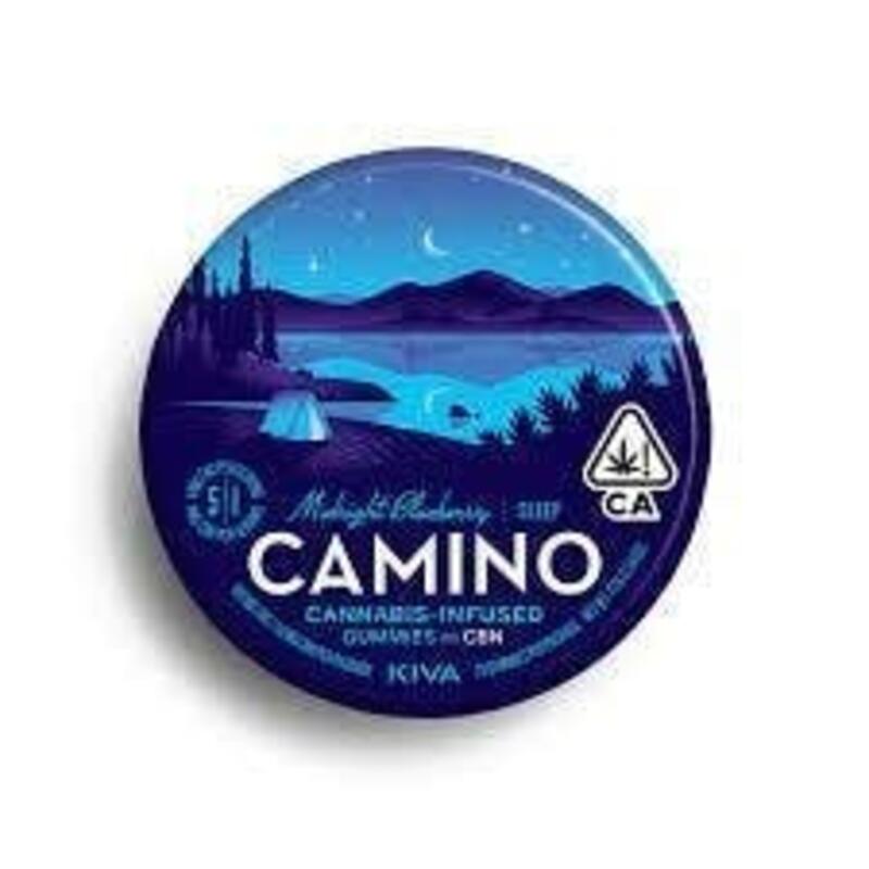 KIVA - Camino - Midnight Blueberry Sleep CBN Gummies-100mg