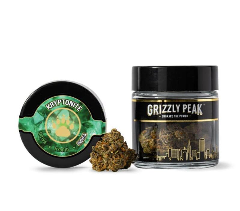Grizzly Peak - Kryptonite - 3.5 G - Eighth Indica