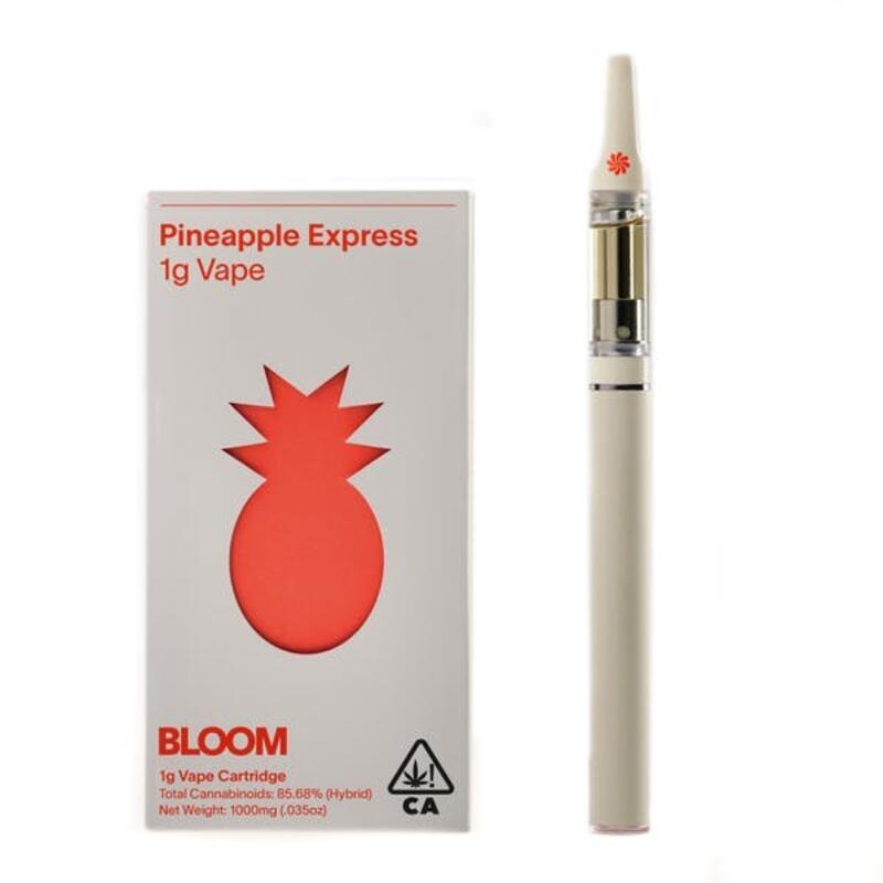 Bloom - Pineapple Express - 1g Cartridge - Full Gram Hybrid