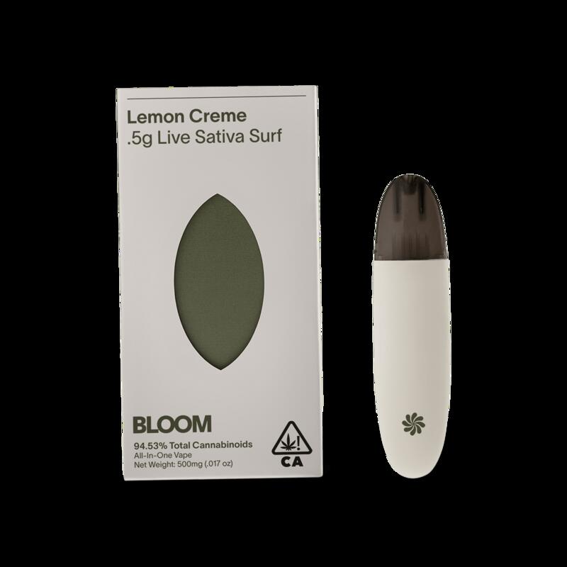 Bloom - Lemon Jack - .5g Live Resin Disposable - .5g LR Dispo Sativa