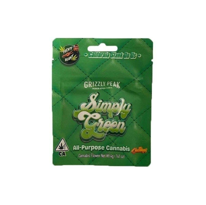 Grizzly Peak - Simply Green - 4g - 4 items