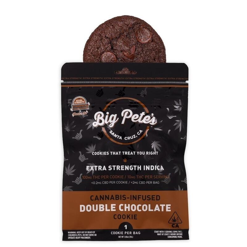 Big Pete's - Extra Strength Dbl Chocolate Indica - 100mg - 100mg Single Indica