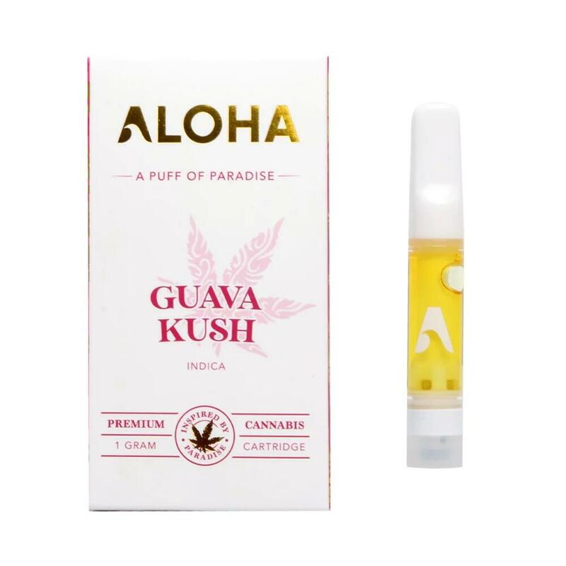aloha carts - Guava Kush - Indica - 1 gram