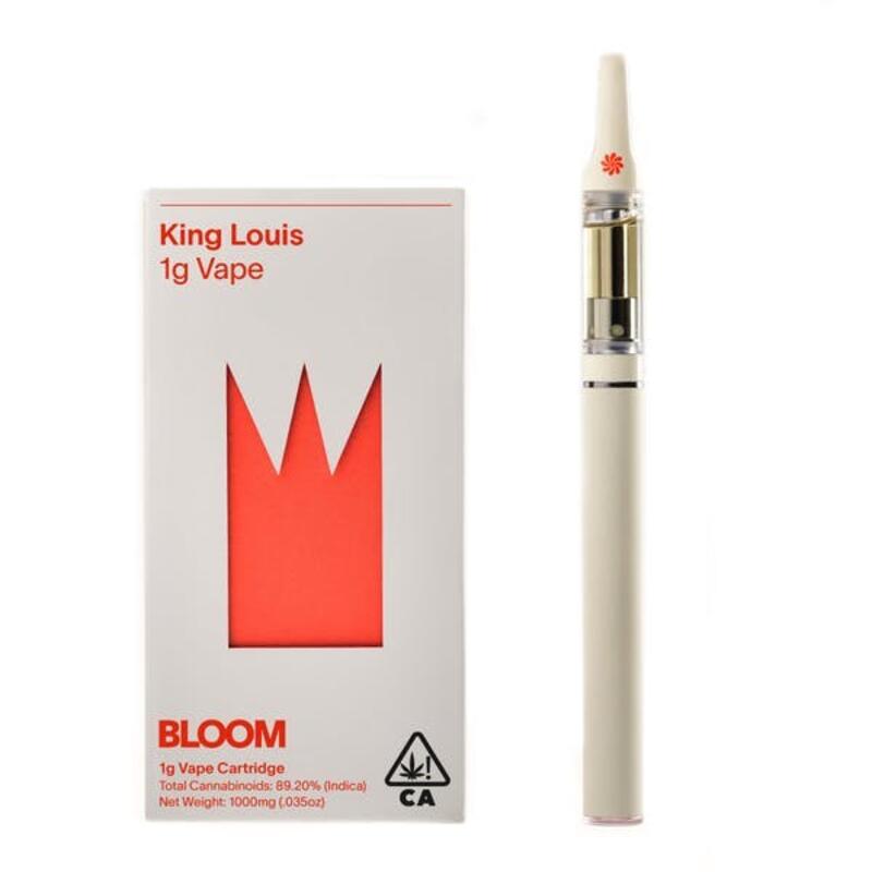 Bloom - King Louis XIII - 1g Cartridge - Full Gram Indica