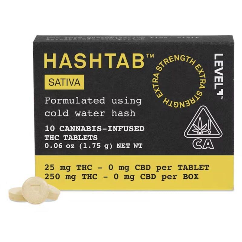 Level - Hashtab Sativa 10 Tablets - 250mg