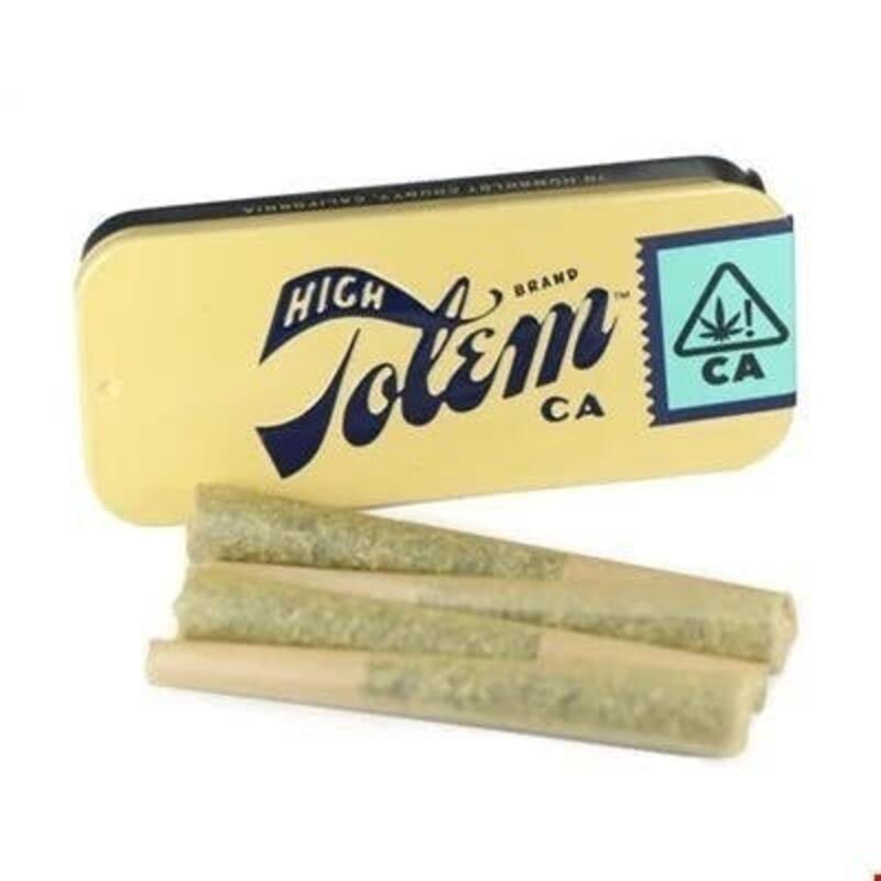 High Totem - Gelato Cookies - 2g Pre Roll Pack (4ct) - .5g 4 Pack Indica