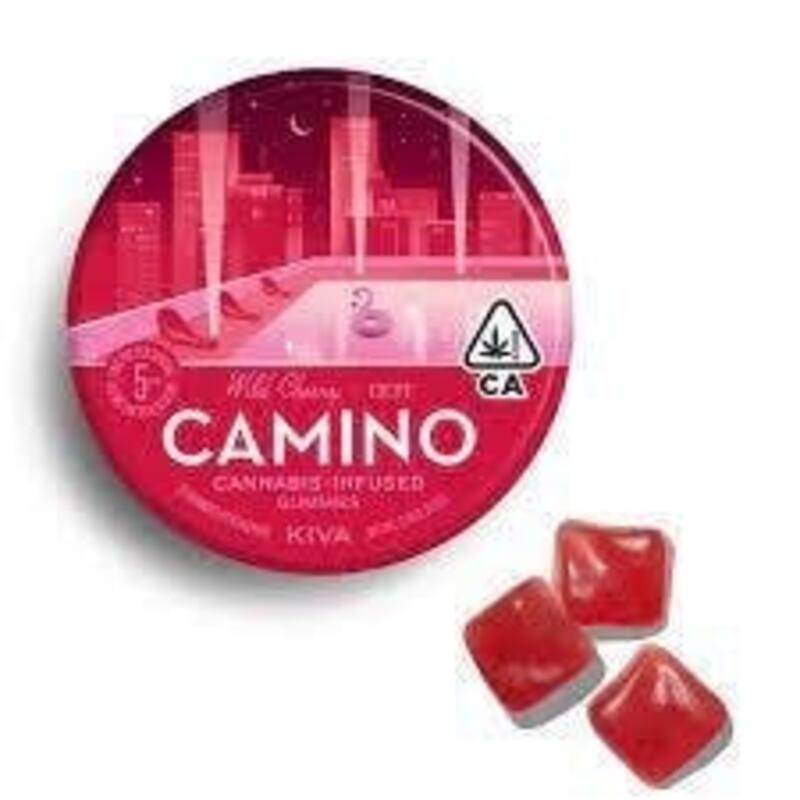 KIVA - Camino - Wild Cherry Excite Gummies - 100mg