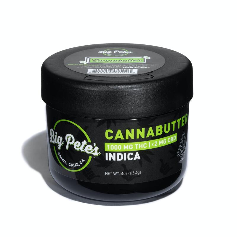 Big Pete's - Cannabutter Indica - 1000mg - 1000mg Butter Indica